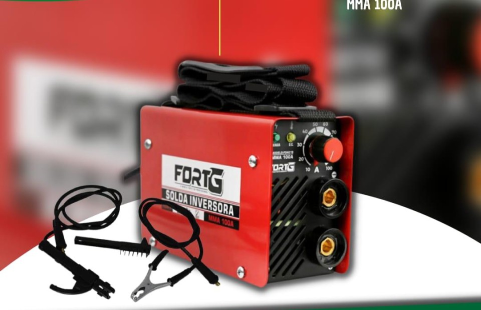 Máquina Inversora de Solda MMA 100A 