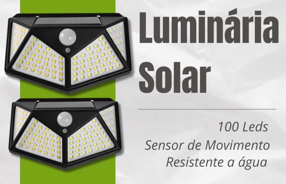 LUMINÁRIA SOLAR 
