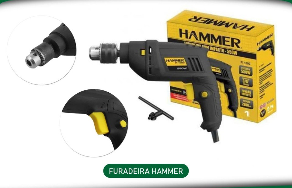FURADEIRA HAMMER 