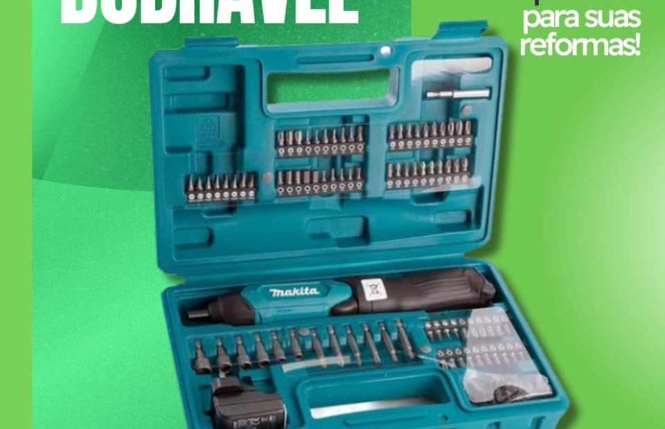 PARAFUSADEIRA DOBRAVEL 