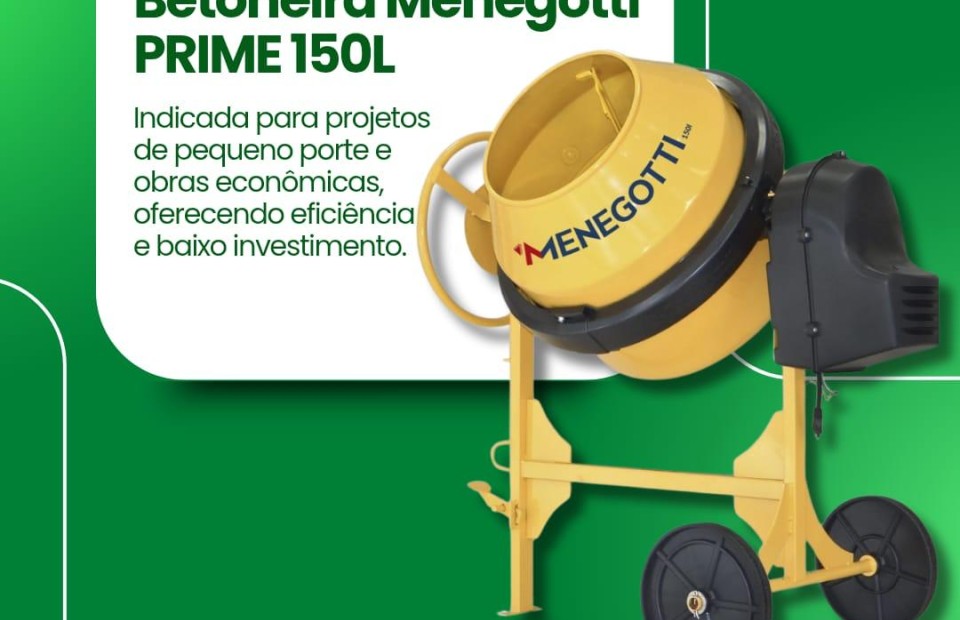BETONEIRA MENEGOTTI 150L 